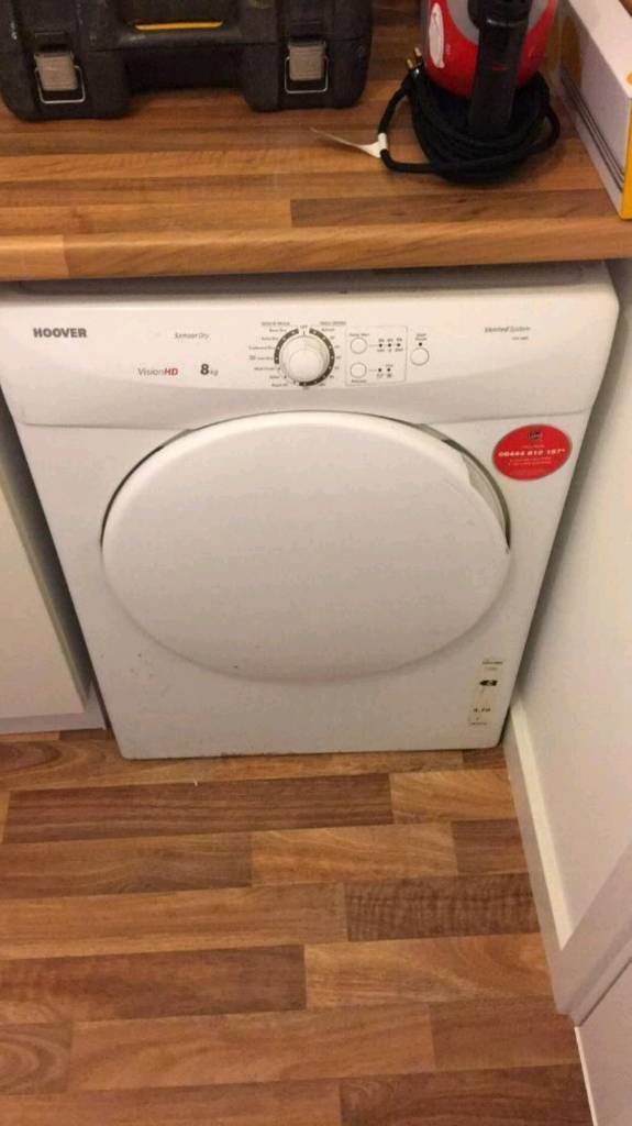 White Hoover 8kg vision HD sensor vented tumble dryer. in Antrim Road, Belfast Gumtree