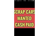 Scrap cars bans 4x4 wanted for cash