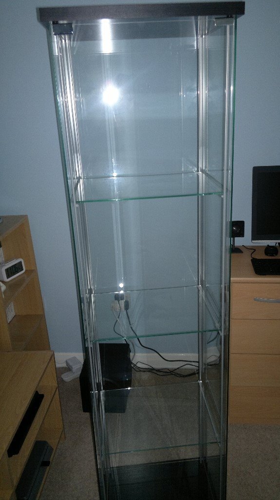 Ikea glass storage cabinet . | in Thornbury, Bristol | Gumtree