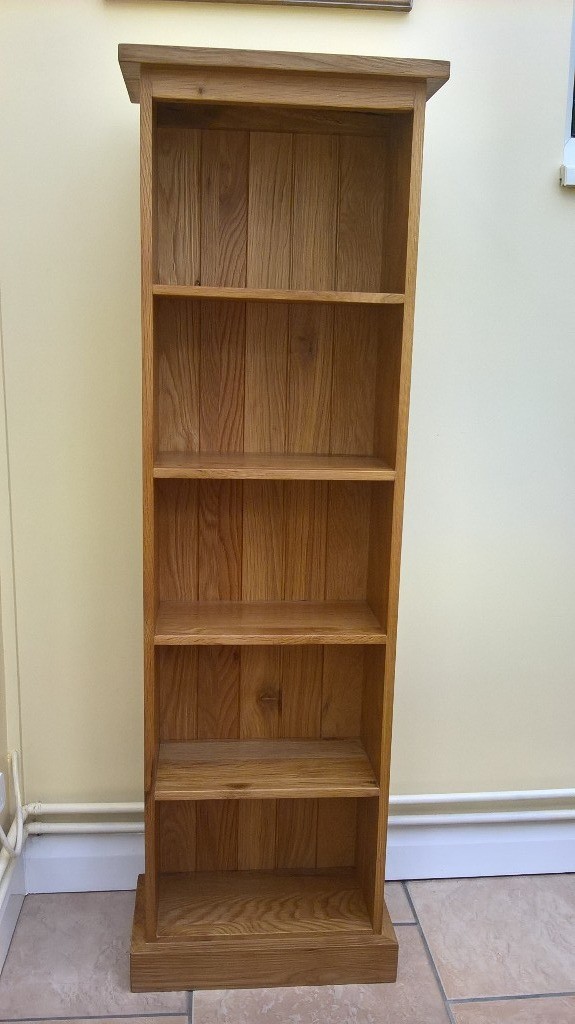 Small, solid wood freestanding shelving unit in Ringwood, Hampshire