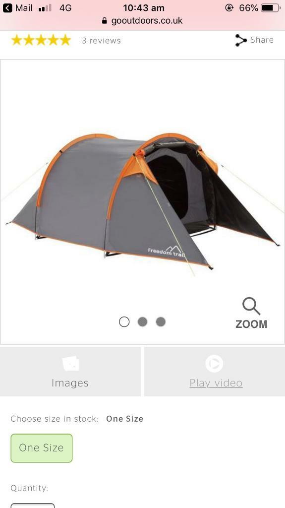 FREEDOMTRAIL Shadow 250 2 3 Person Tent shadow 250 2 3 person tent
