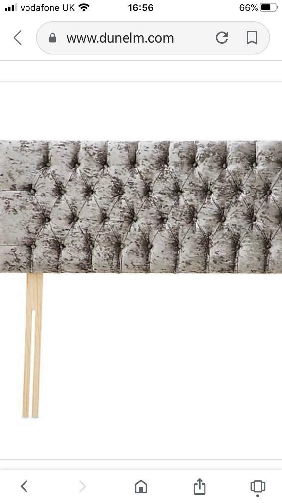 Double Dunelm headboard in Norwich, Norfolk Gumtree
