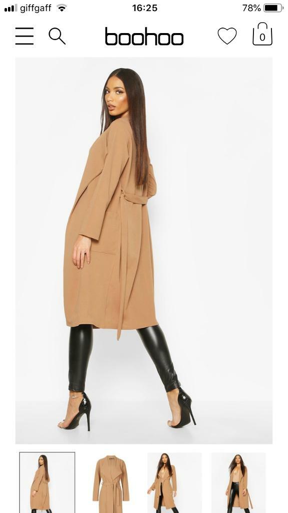 Ladies boohoo winter coat size small 8 in good condition. in Bradford, West Yorkshire Gumtree