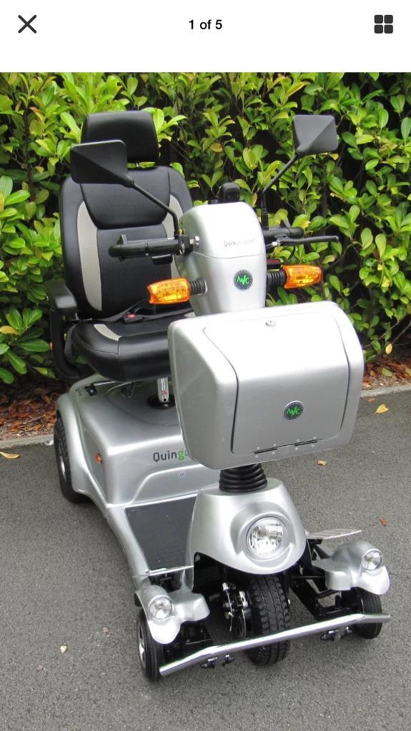 Quingo sport 8mph mobility scooter WITH NEW BATTERIES in South