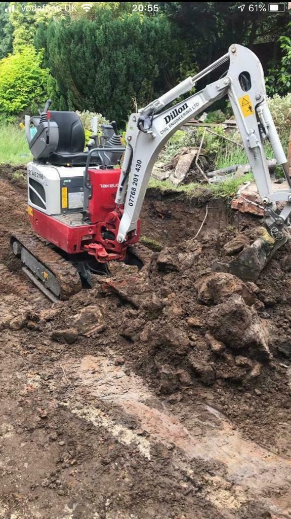 Groundwork. Mini diggers. Plant hire. in Salford, Manchester Gumtree