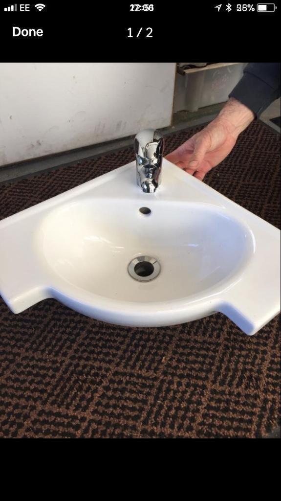 For sale small cloakroom sink and tap in Norwich, Norfolk Gumtree