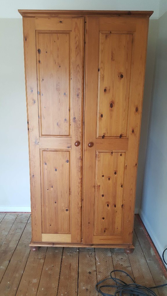 Antique Pine Single Wardrobe in High Buckinghamshire Gumtree