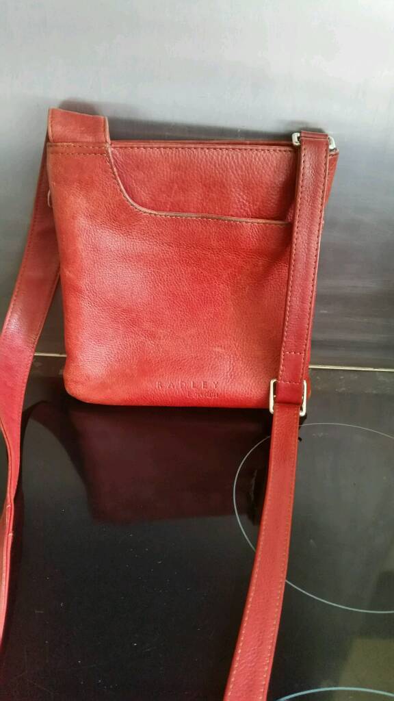 red leather genuine RADLEY messenger bag in Swansea Gumtree