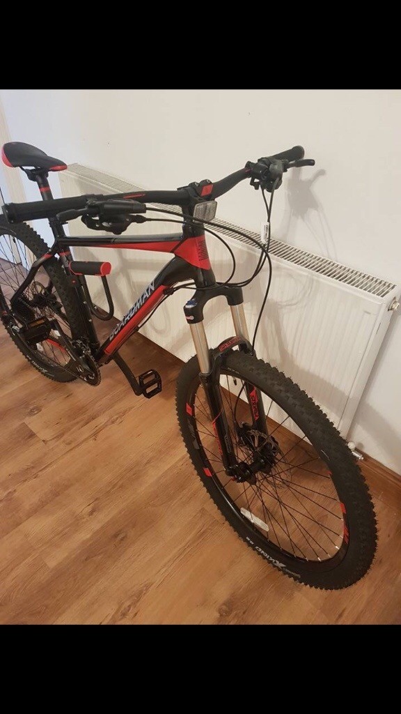 Boardman large frame MTB Comp 650 Mens Mountain Bike Bicycle 20 Speed Front Suspension in