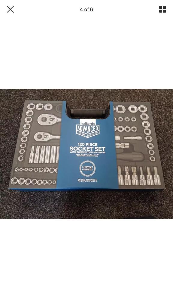 Halfords advanced professional socket set BRAND NEW in Stanway, Essex Gumtree