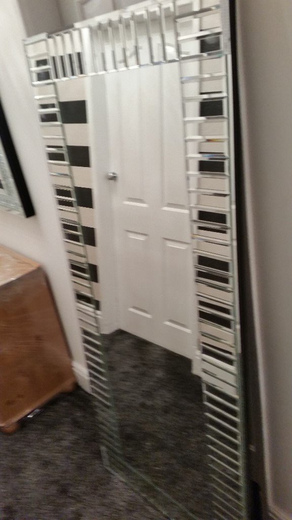 large piano key mirror 29" x 59" in Rochdale, Manchester Gumtree