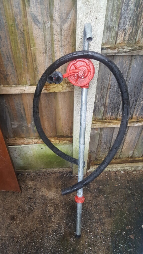 Rotary hand pump fuel oil diesel barrel pump in Top Valley