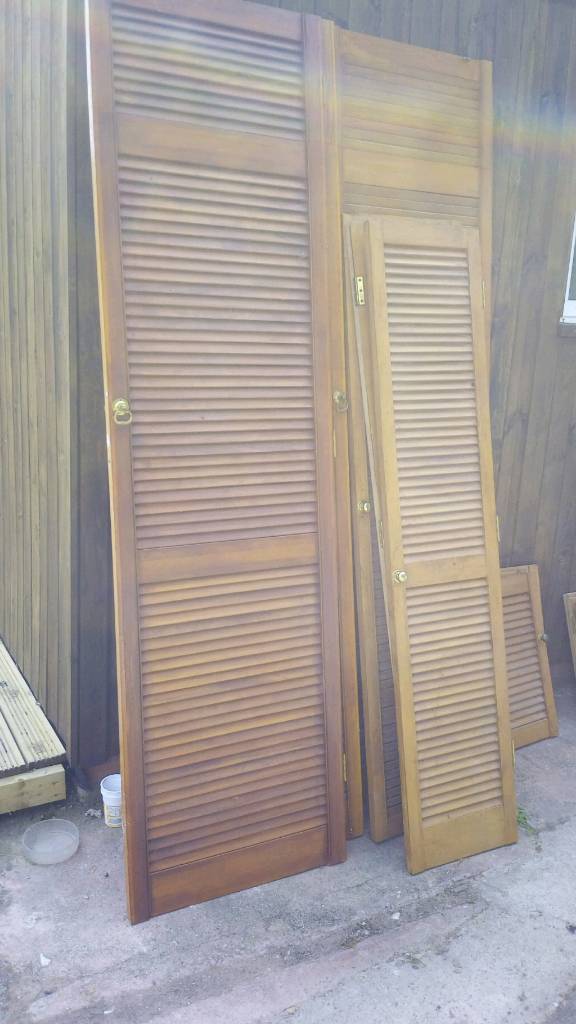 Louvre doors wooden pine in Telford, Shropshire Gumtree