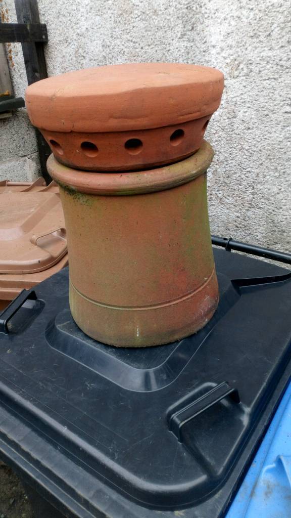 Chimney pot roof brest cowl wood burner in Ballyclare, County Antrim