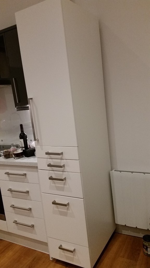 Tall White Ikea Kitchen Larder Unit | in Kidlington, Oxfordshire | Gumtree