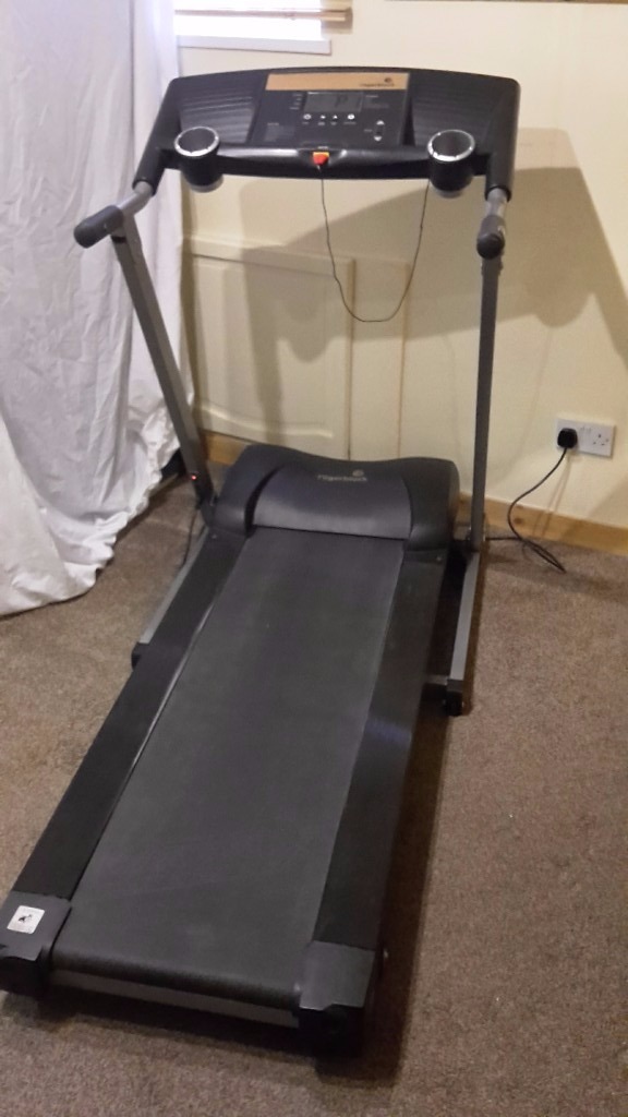 Roger Black Gold Electric elevating folding treadmill running machine,digital inc heart rate
