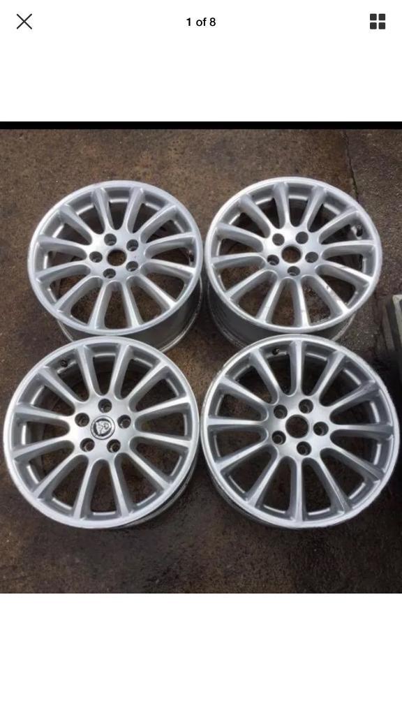 Jaguar X Type Genuine Belize 17" Alloy Wheels in Kingswood, Bristol