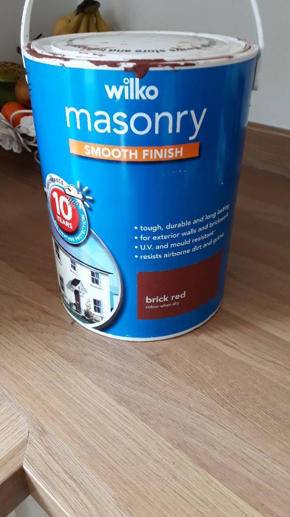 Masonary paint brick red in Bournemouth, Dorset Gumtree