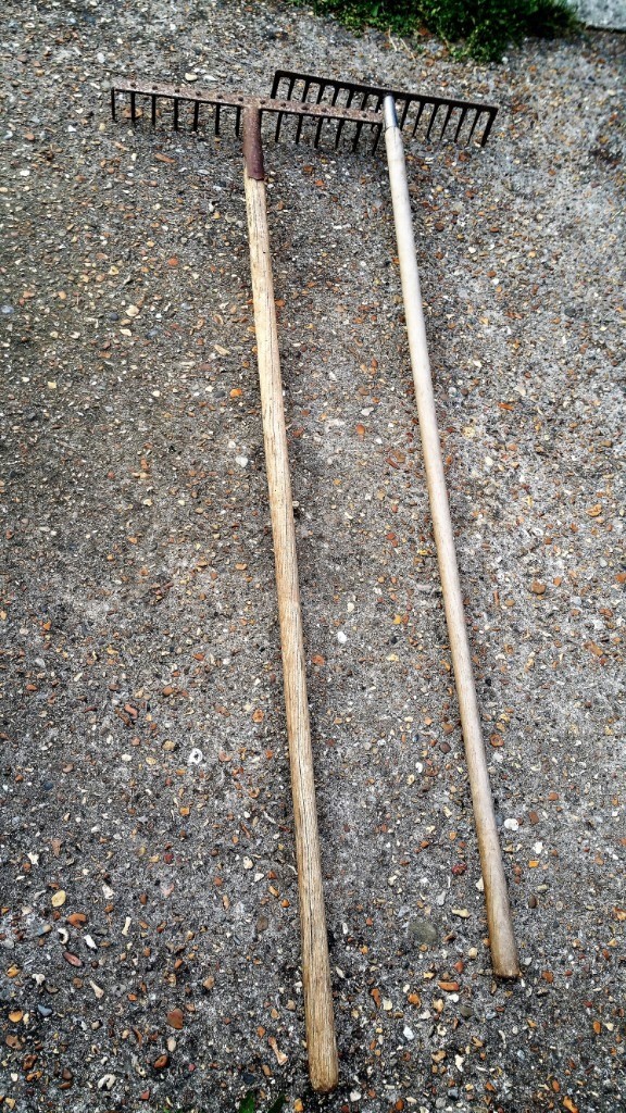 Two Large Vintage Hand Rakes in Hedge End, Hampshire Gumtree