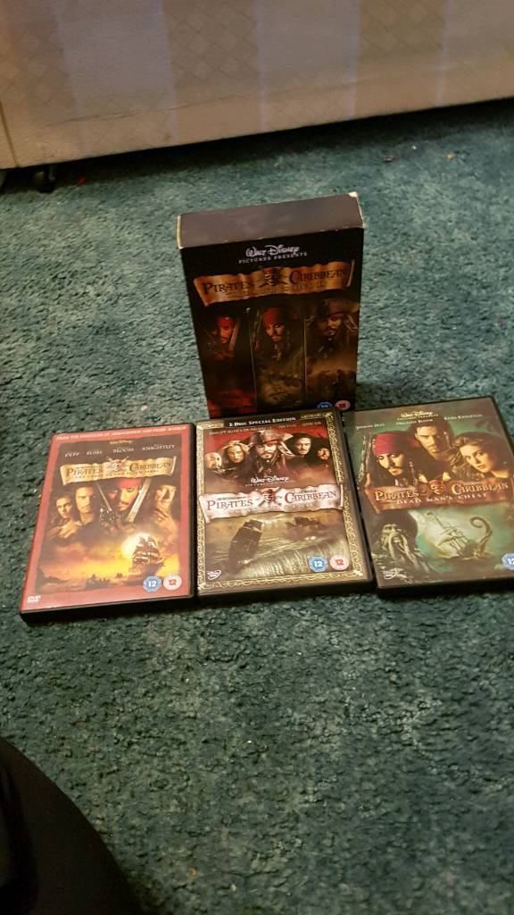 Pirates Of The Caribbean Box Set In Marchwood Hampshire Gumtree