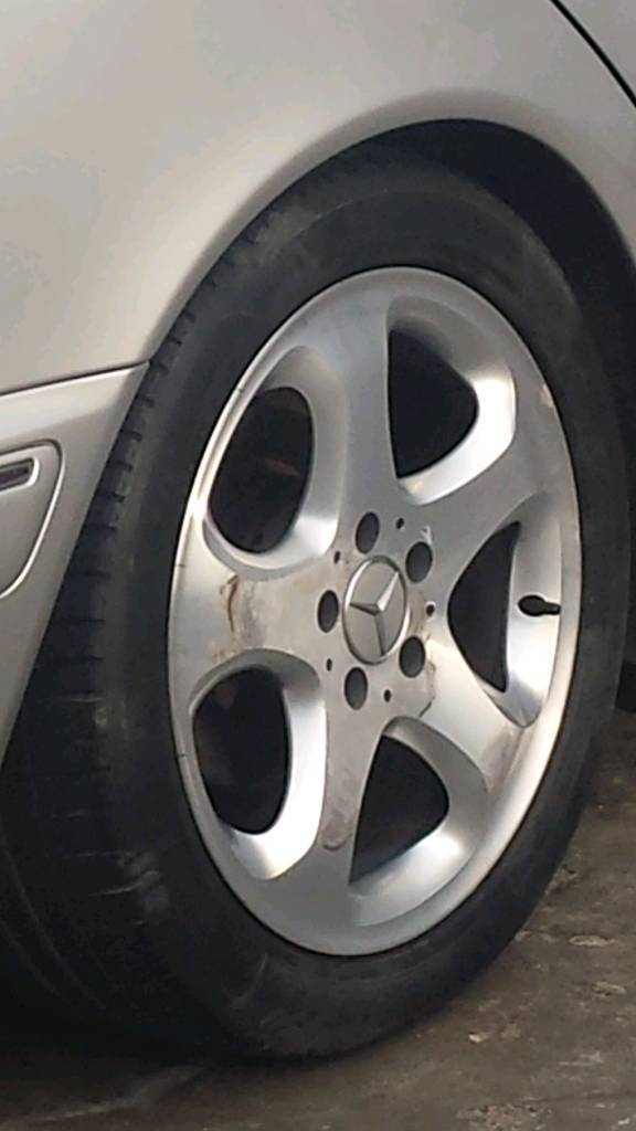 Mercedes w210 e class w202 c class w208 clk amg 17inc Alloy Wheels 5