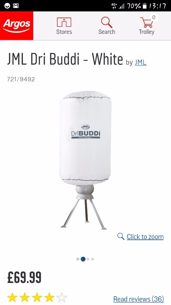 JML Dri Buddy clothes dryer in Roath, Cardiff Gumtree