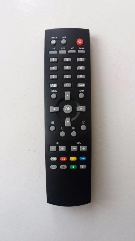 Universal TV DVD AV Remote. NEW. Asda URC20D2F 473/301 2 X Duracell