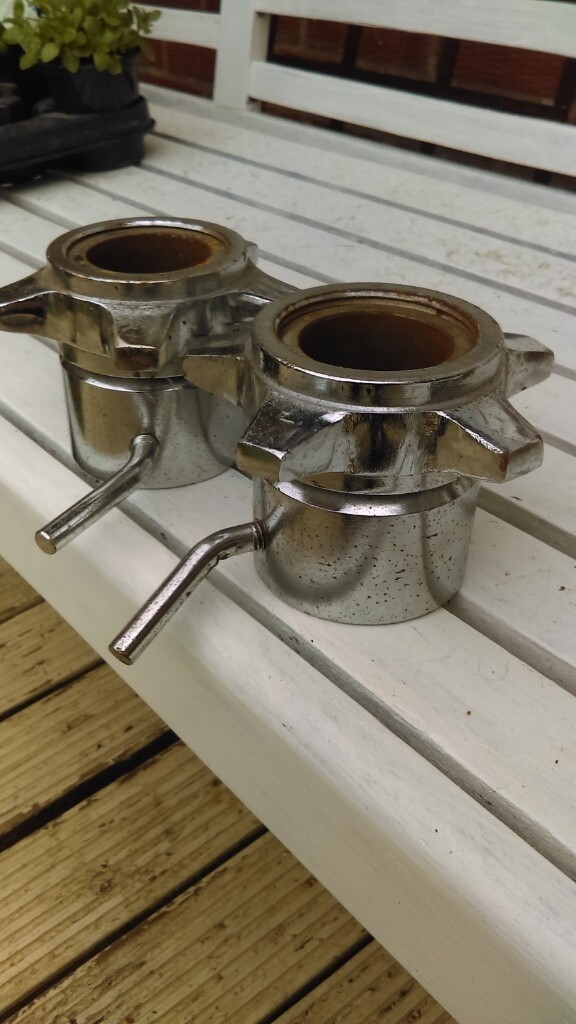 Olympic Barbell Collars quality old school Heavy vintage style x 2 in