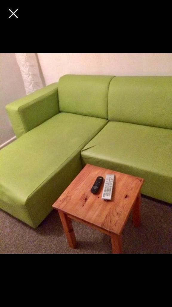 Green Corner Sofa in Tiverton, Devon Gumtree
