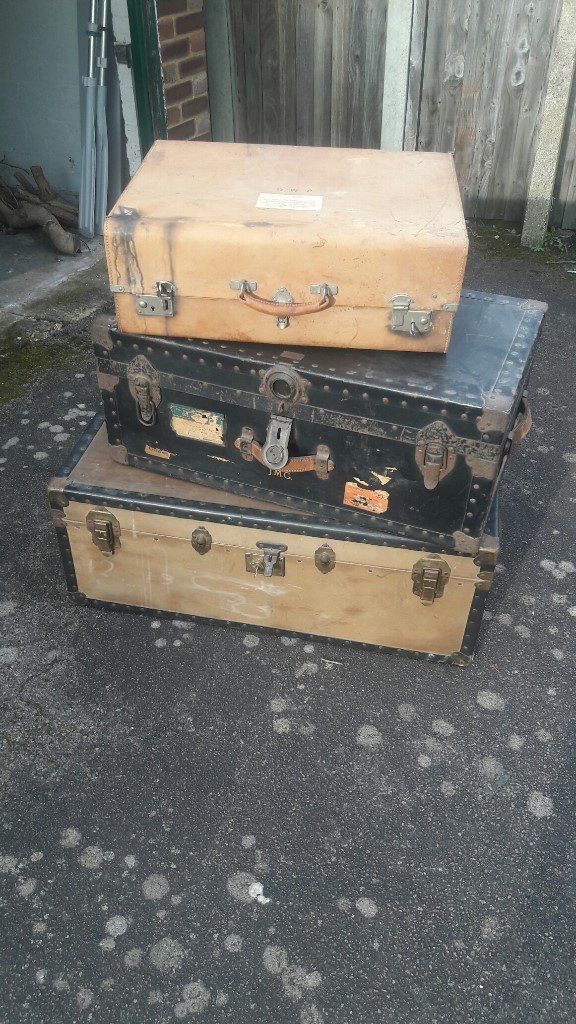 Old Luggage Trunks For Sale Literacy Basics