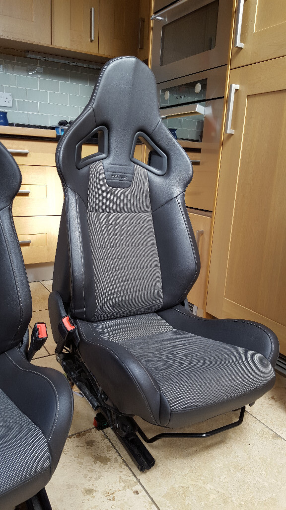 Immaculate Vauxhall Corsa D/E Vxr Front half leather Recaro CS seats