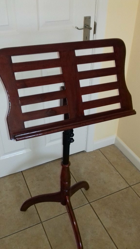 Mahogany Effect Wooden Music Sheet Stand in Brixham, Devon Gumtree