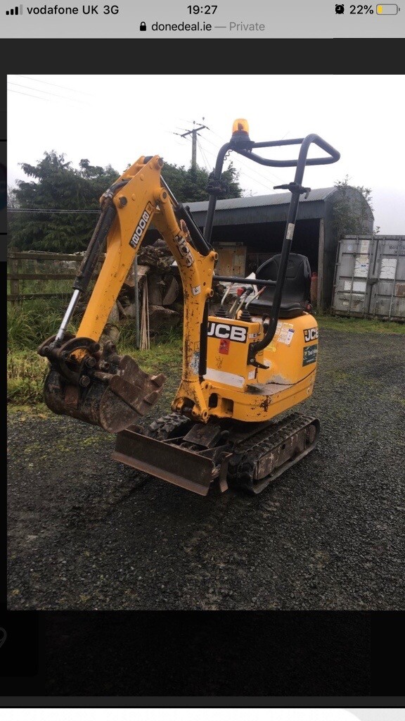 2015 JCB 8008 CTS micro digger in Doagh, County Antrim Gumtree