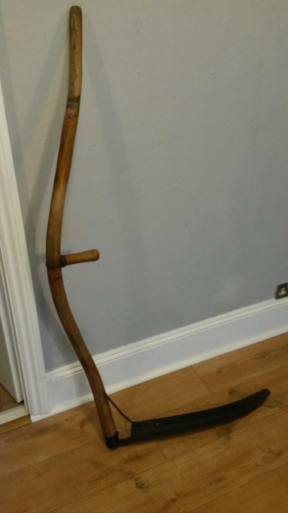 Vintage farmers Scythe wooden handle in Worthing, West Sussex Gumtree