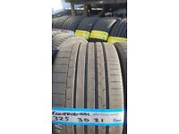 325 30 21 MATCHIN CONTINENTAL SPORT CONTACT TYRES 6-8MM TREAD £150 X2 FREE FIT N BAL #OPN7DYS#