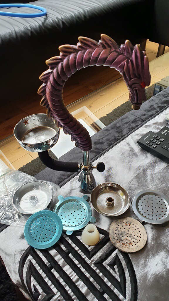 Inverted dragon shisha hookah head in Wimbledon, London Gumtree