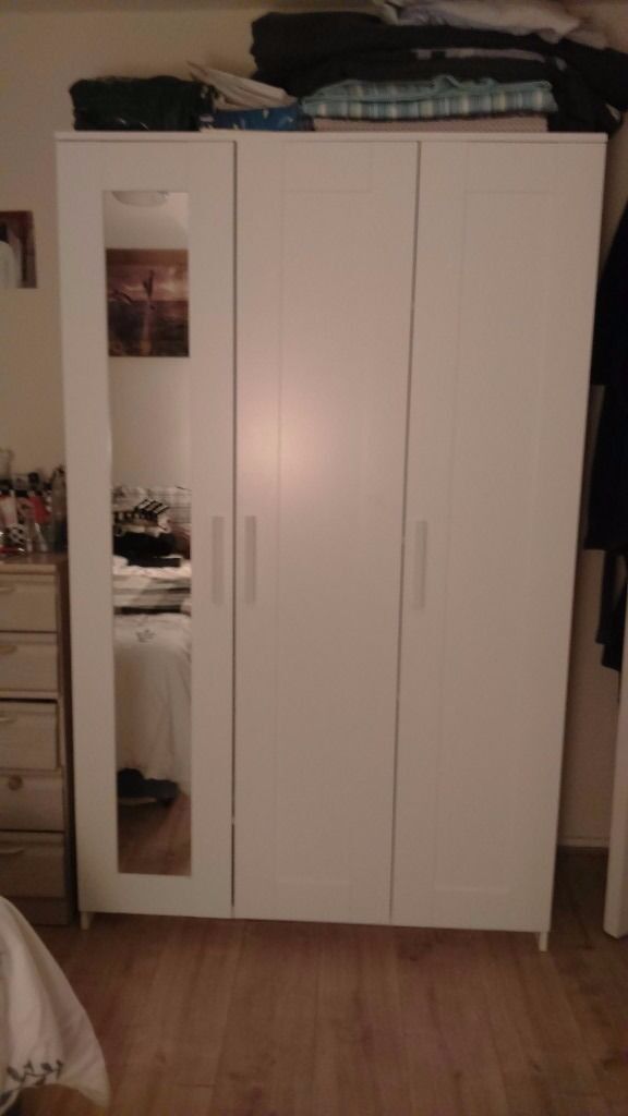Wardrobe with 3 doors BRIMNES White IKEA excellent condition in Frenchay, Bristol Gumtree Wardrobe with 3 doors BRIMNES White IKEA excellent condition in Frenchay, Bristol Gumtree