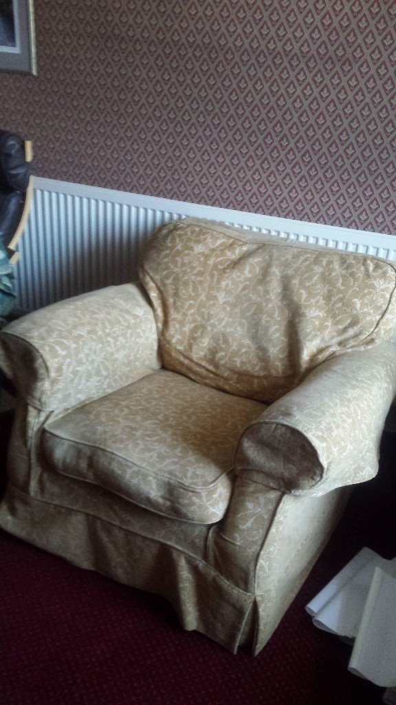 Armchair, Laura Ashley, washable loose covers in Bournville, West
