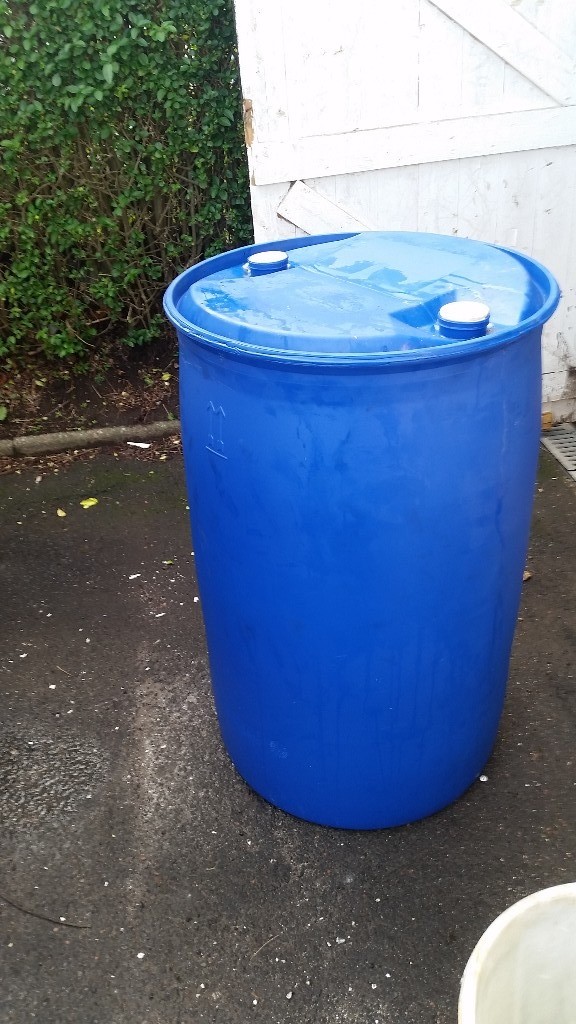 FREE 1 x 205 Litre blue plastic drum in Cambuslang, Glasgow Gumtree