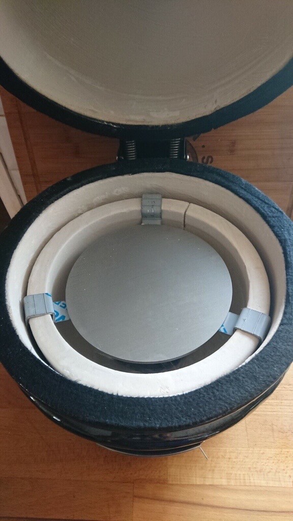 Aldi Kamado BBQ Mini Plus Steel Heat Deflector in Virginia Water