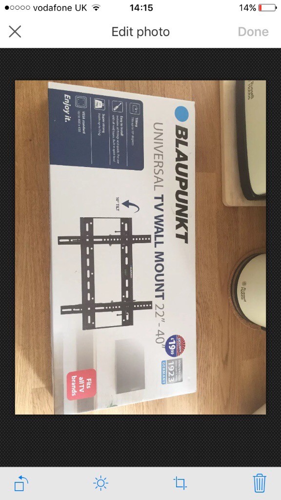 Blaupunkt universal tv wall mount 22&quot;-40&quot;( Fits all to brands) | in