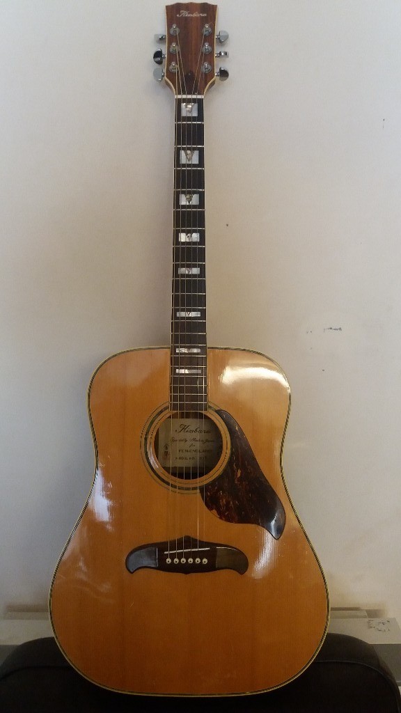 Kimbara 8Y 1970's Electro Acoustic Guitar Japan MIJ in Stafford