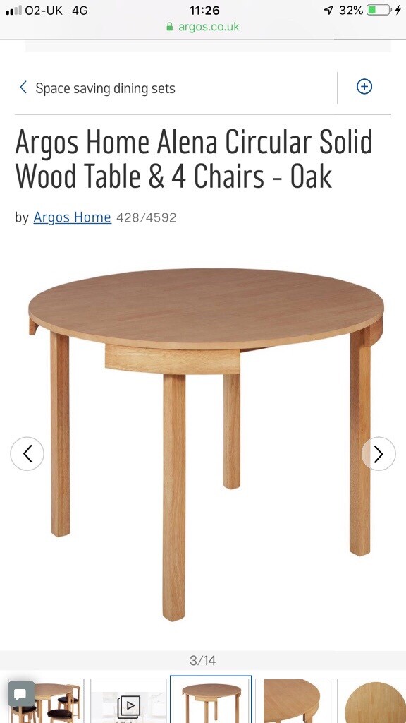 Brand New Table And Chairs Chairs Are Assembled Just Table To Build Never Been Usef In Larbert Falkirk Gumtree