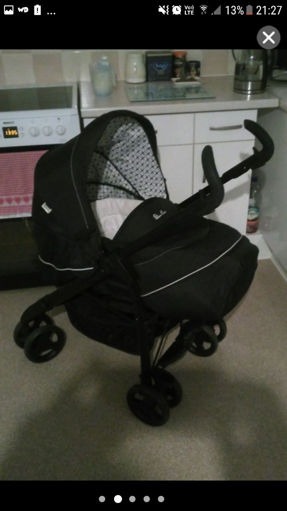 Special edition silver cross travel system pram for sale in
