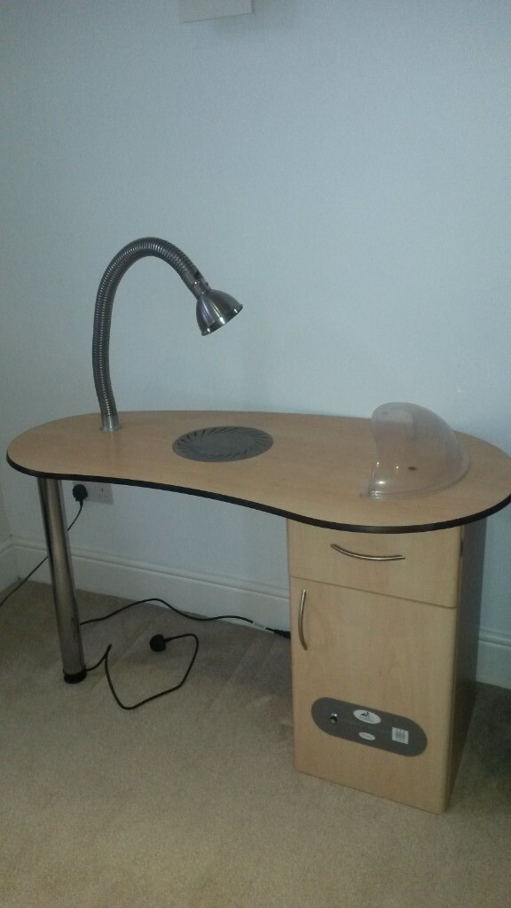 Purex Professional Nail Station With Filter System ( Nail Table Nail Desk ) Hobby Desk in