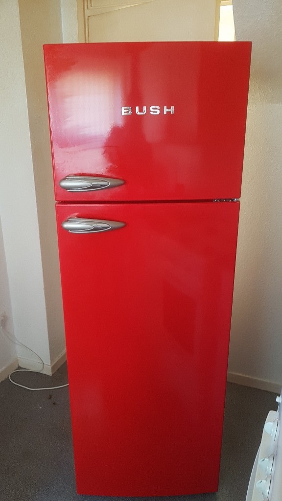 * red retro bush fridge freezer* in Alexandria, West Dunbartonshire
