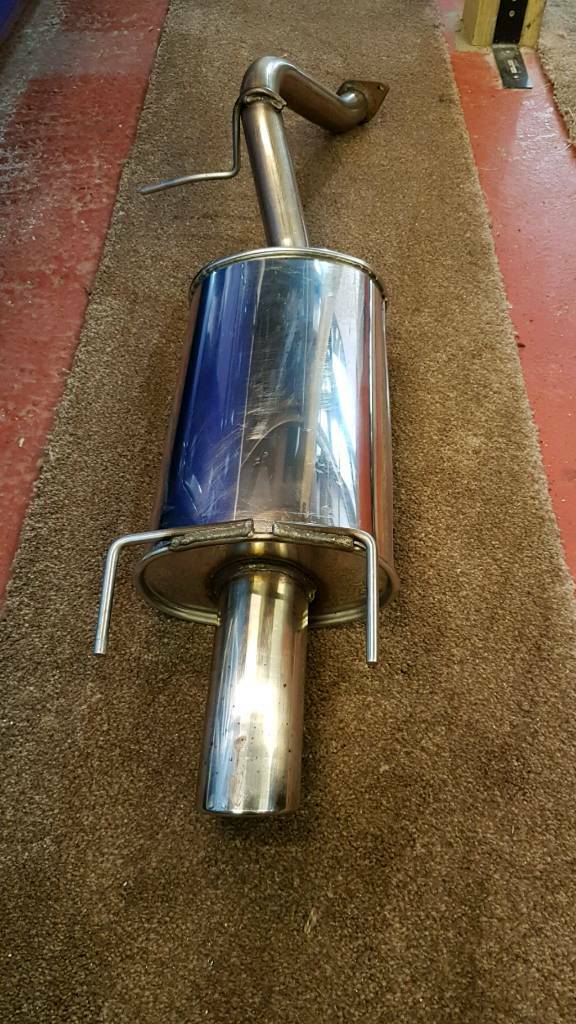 Rover brm stainless exhaust back box ,rover 25 ,MG zr in Woolston