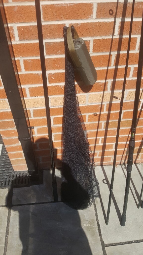 Fishing tackle brand new 3 rods brolley landing net in Doncaster