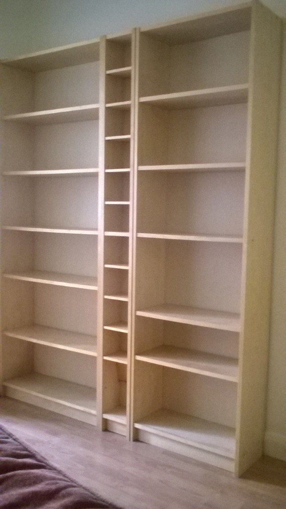 Bookcase Ikea Billy 2 & 1 CD storage unit modular in Liverpool