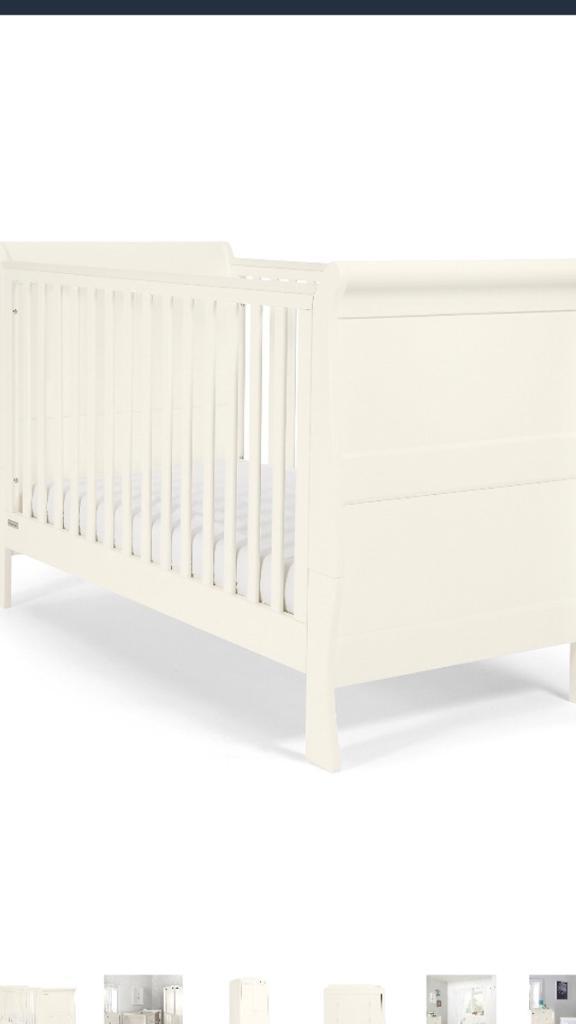 Mamas and Papas Mia Cot Bed (ivory). in Peterlee, County Durham Gumtree